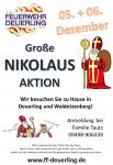Große NIKOLAUS AKTION am 5. + 6. Dezember in Deuerling und Waldetzenberg