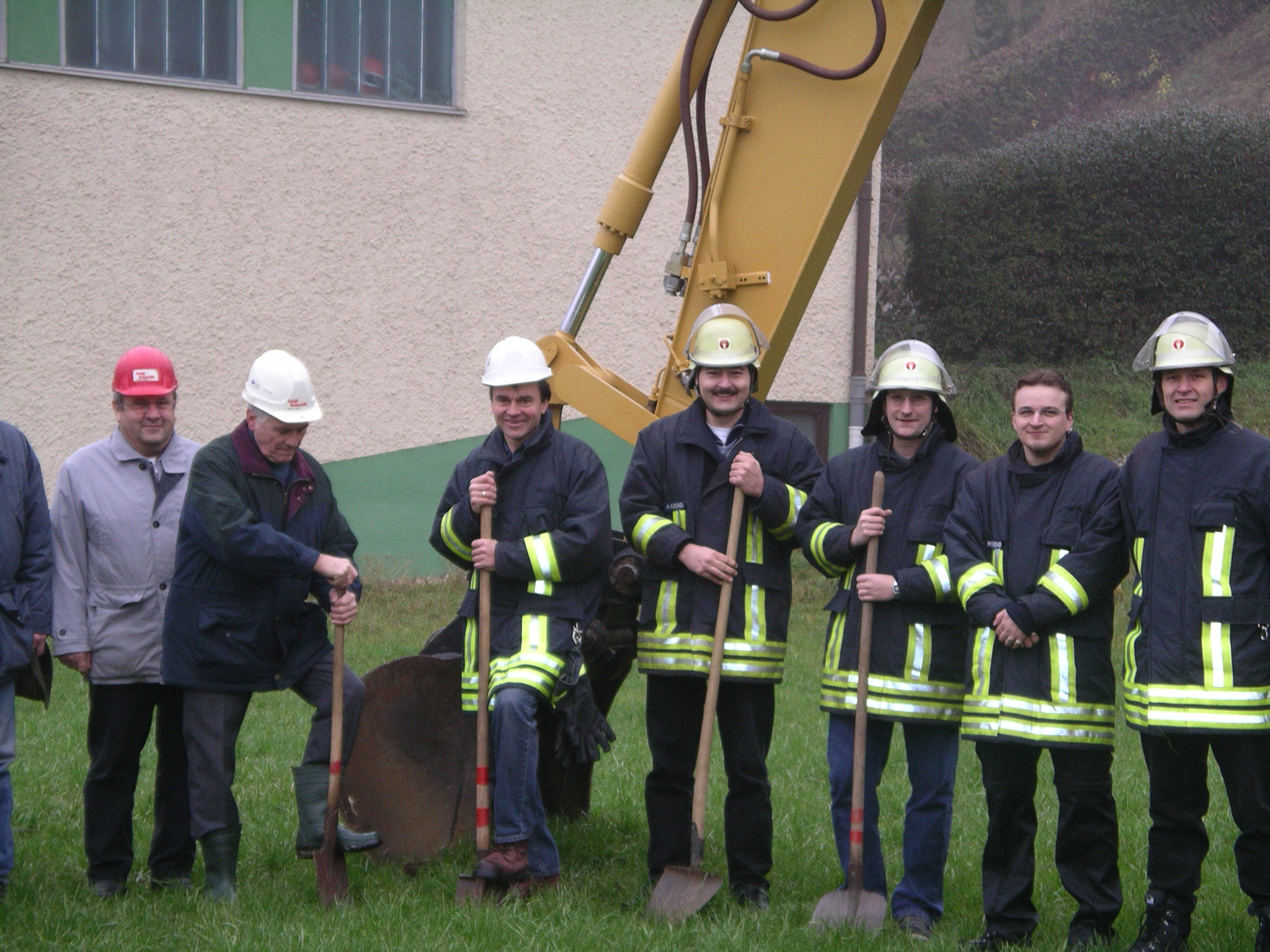 Beginn der Bauarbeiten Mehrzweckgebäude